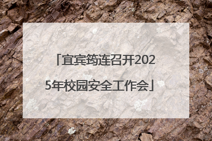 宜宾筠连召开2025年校园安全工作会